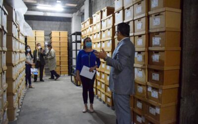 Visita al Archivo Histórico de la Policía Nacional