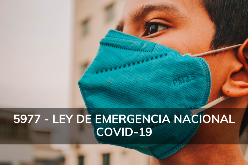 Iniciativa 5977. Ley de Emergencia Nacional COVID-19