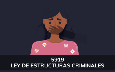 Iniciativa 5918. Ley de Estructuras Criminales